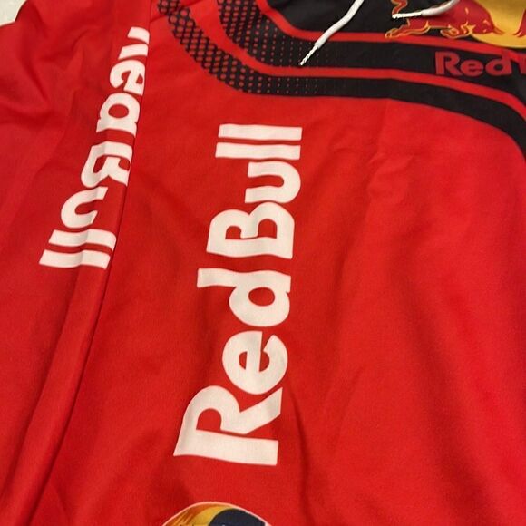 Red Bull Racing hooded sweatshirt. XXXL lightweight polyester fabric. Nice. - Picture 3 of 8